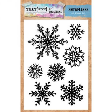 Snowflakes A5 Stamp Set | Snow Flurry