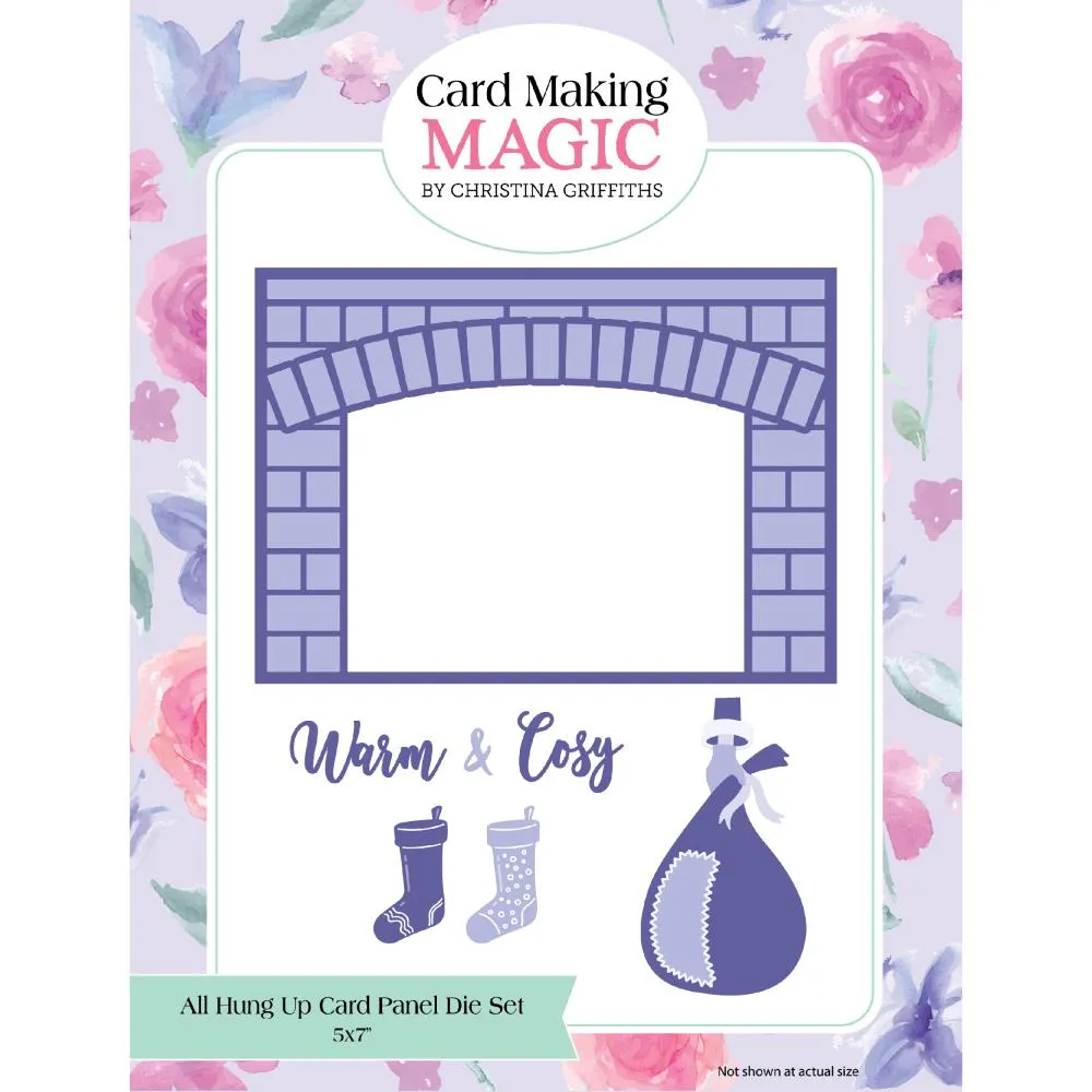 All Hung Up Card Panel 5x7 Die Set | Simply Christmas