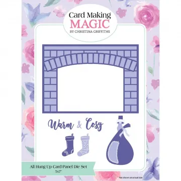 All Hung Up Card Panel 5x7 Die Set | Simply Christmas