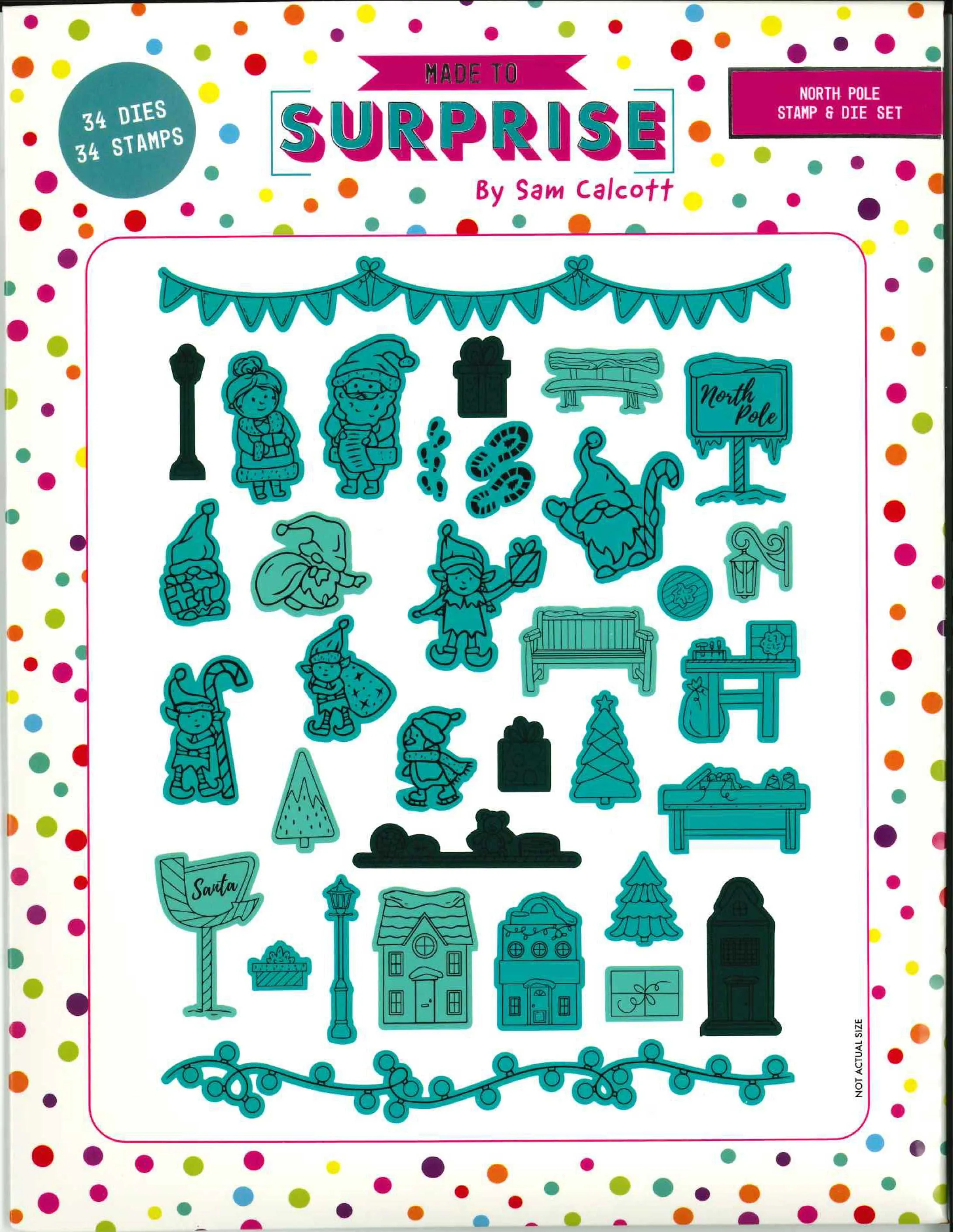 North Pole Die and Stamp Set | Moving Scenes