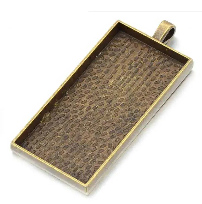 Rectangle Bezel, Bronze