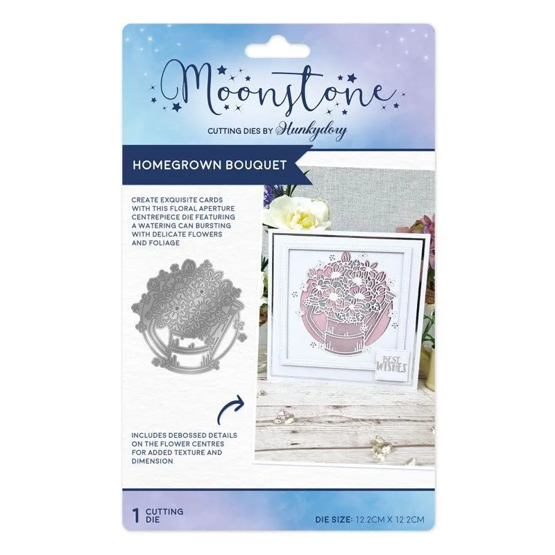 Homegrown Bouquet Moonstone Die