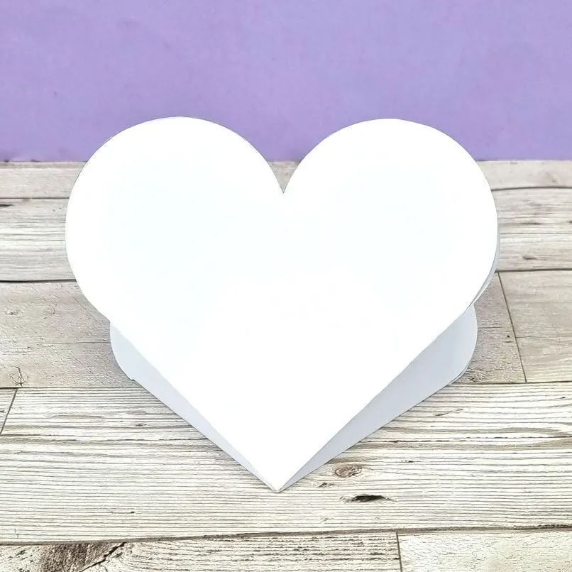 Heart Fold Luxury Shaped Card Blanks & Envelopes