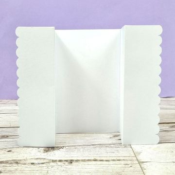 Scalloped Gatefold Luxury Shaped Card Blanks & Envelopes