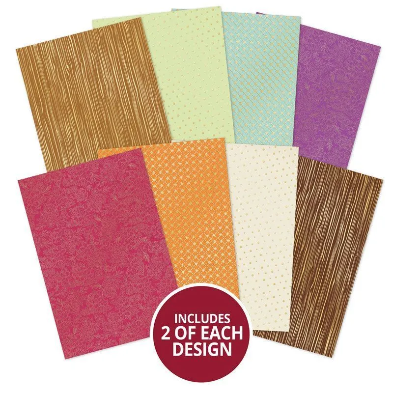 Floral Dreams Foiled Edge-to-Edge Adorable Scorable