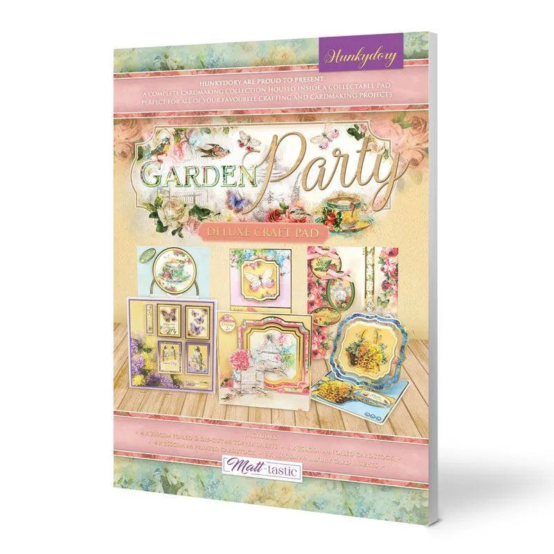 Garden Party Deluxe Craft Pad