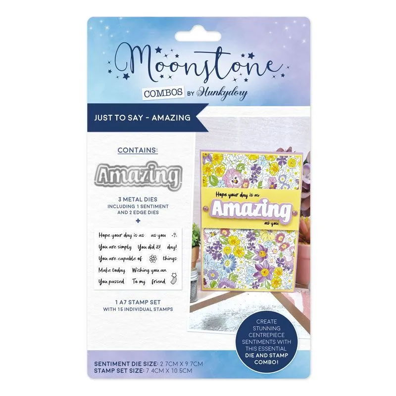 Amazing Moonstone Die/Stamps Combo