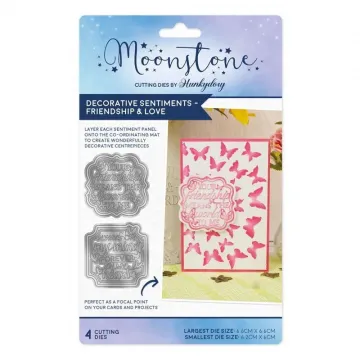 Friendship & Love Decorative Sentiments Dies