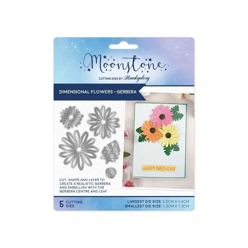 Gerbera Dimensional Flowers Dies