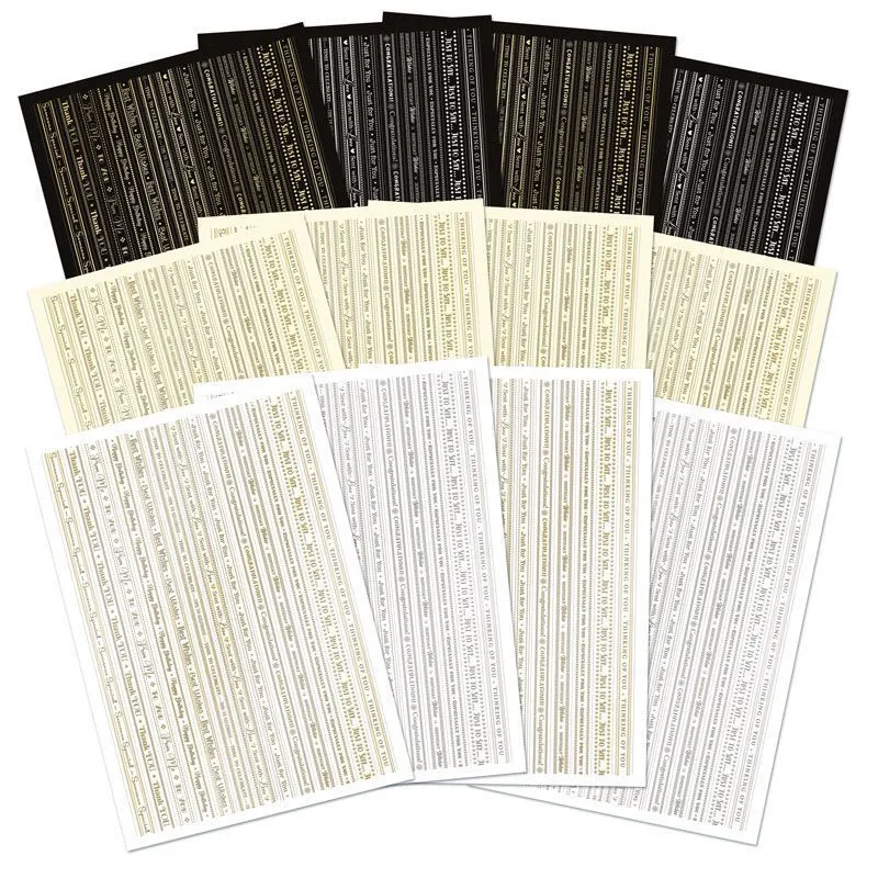 Stickables Die-Cut Self-Adhesive Borders - Essential Colours