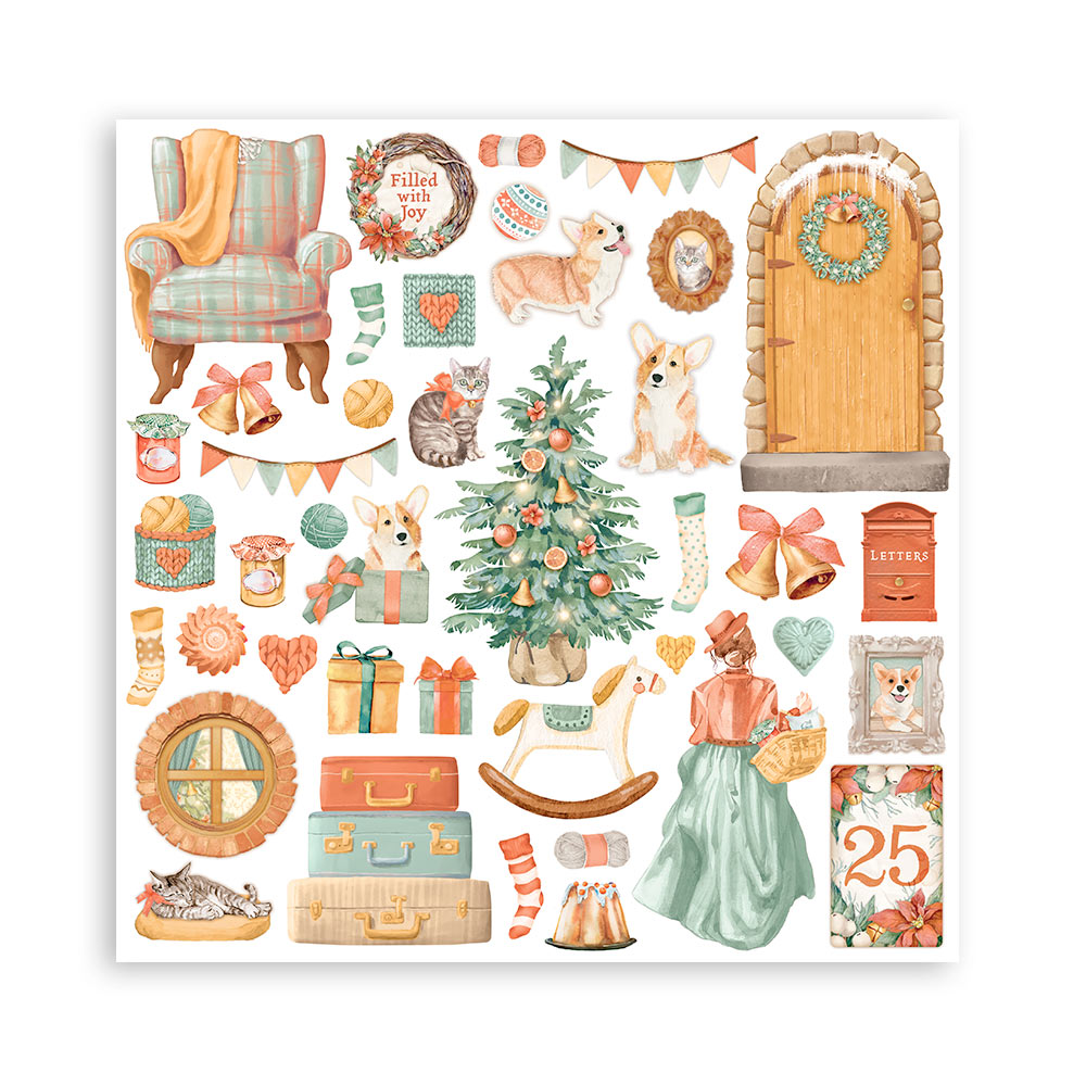Stamperia Intl > Create Happiness Christmas Plus > Create Happiness Embossing  Pad - Stamperia: A Cherry On Top