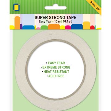 Super Strong Tape, easy tear 3/8"
