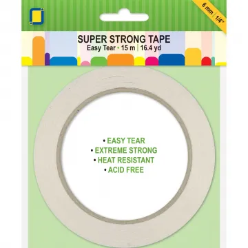 Super Strong Tape, easy tear 1/4"