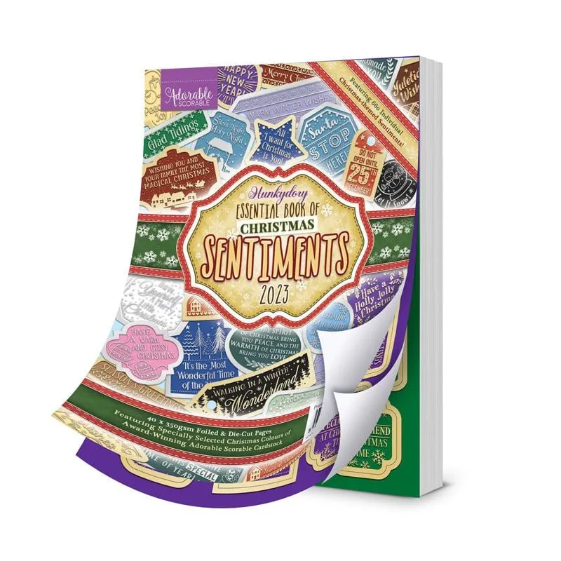 Essential Book of Christmas Sentiments 2023