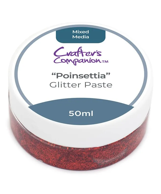 Poinsettia Glitter Paste
