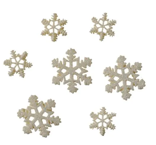 Sparkling Snow flat-back embellishments