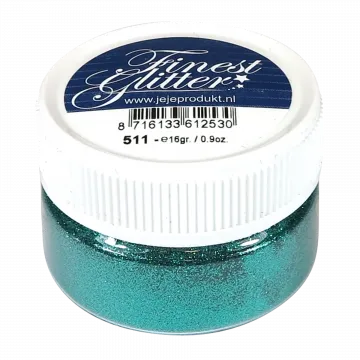 Finest Teal Glitter