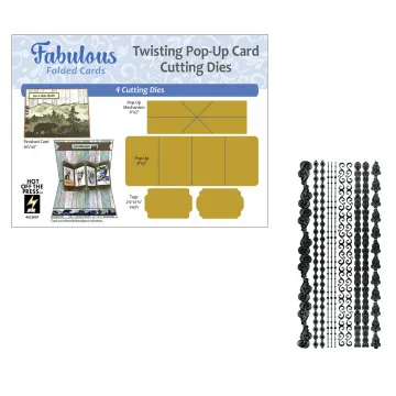 Twisting Pop-Up Card by Fabulous Folded Money Saver