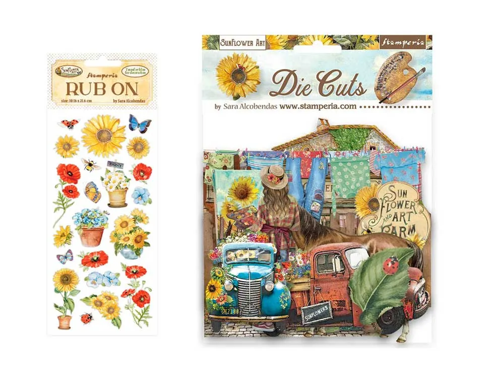 Sunflower Art by Stamperia Money Saver