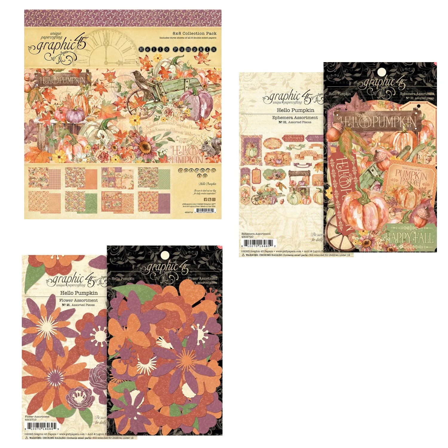 Hello Pumpkin by Graphic 45 Money Saver