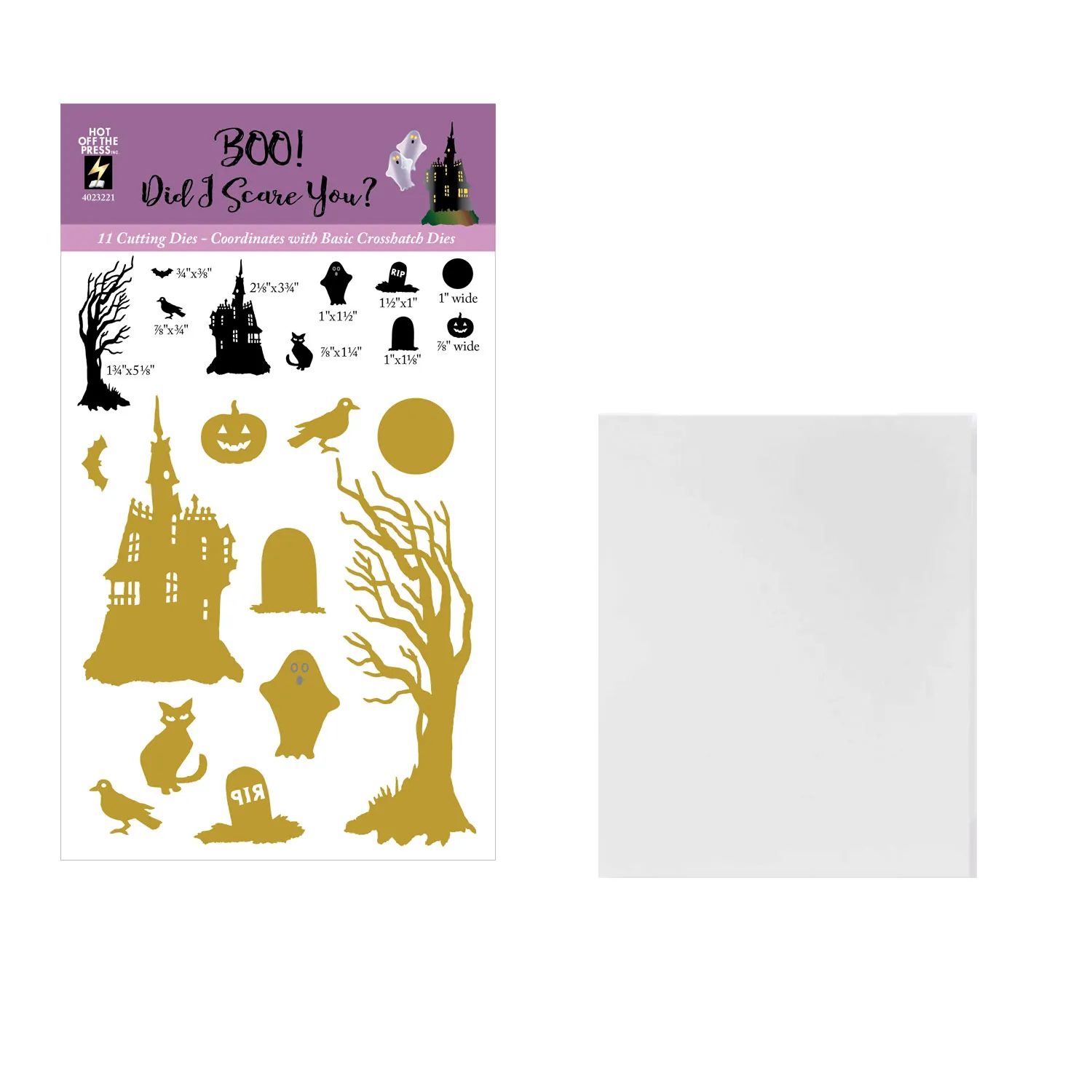 BOO! Did I Scare You by Delightful Dimensional Money Saver