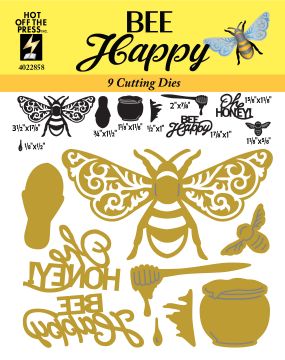 Bee Happy Cutting Dies