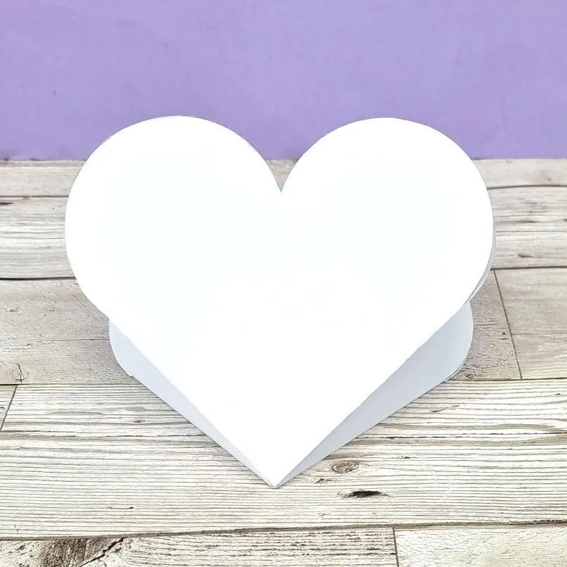Heart Fold Shaped 5 Cards & 5 Envelopes