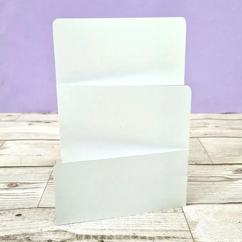 Zig-Zag Fold 5 Cards & 5 Envelopes