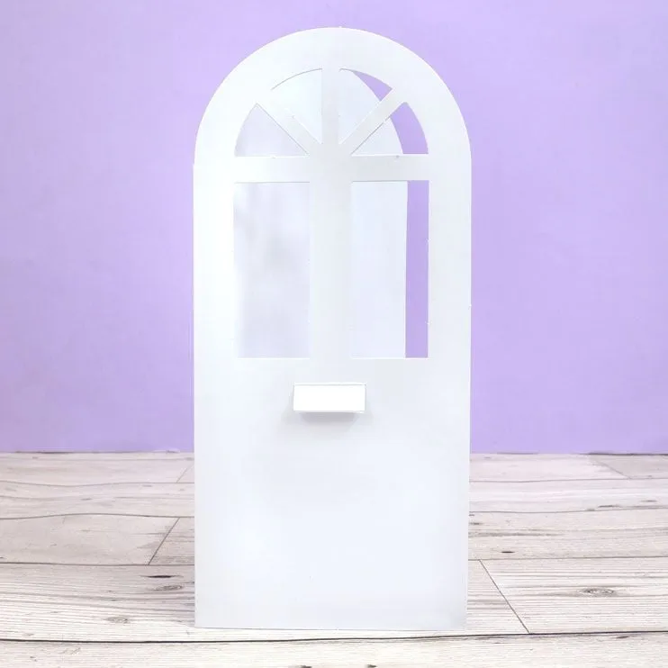 Front Door Shaped 5 Card Blanks & 5 Envelopes