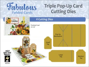 Triple Pop-Up Card Dies