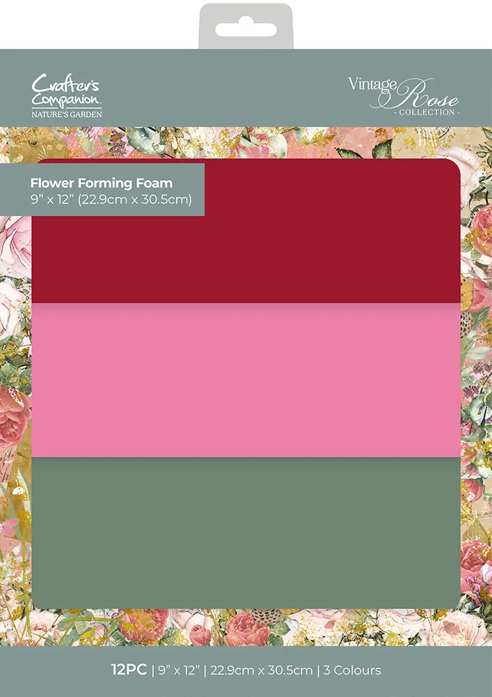 Vintage Rose Flower Forming Foam