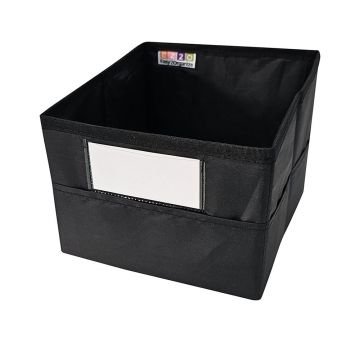 Easy to Organize - 6" x 6" - Paper Storage Cube - Black