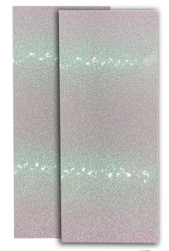 Clear Glitter Sheets, 2 pieces