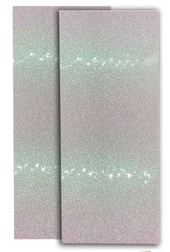 Clear Glitter Sheets, 2 pieces