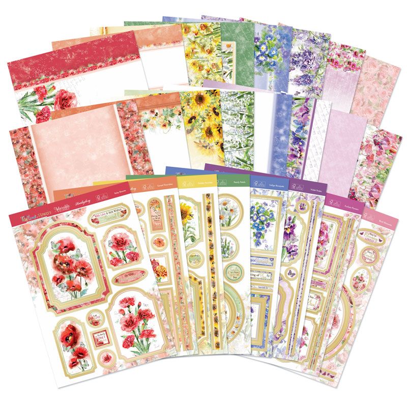 Paper Wishes | A Rainbow of Flowers Luxury Topper Collection
