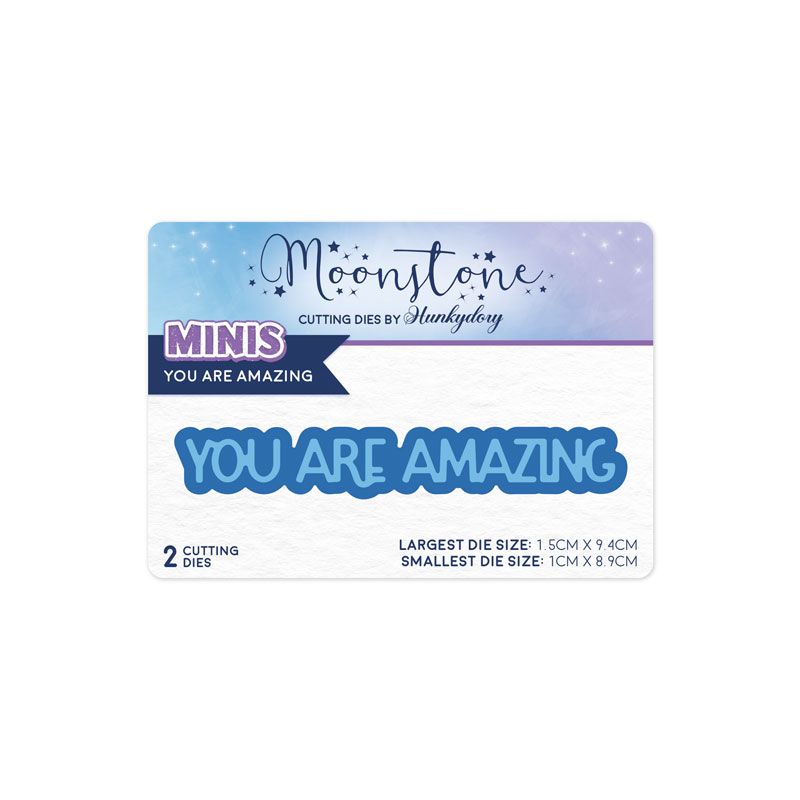 You are Amazing Mini Dies