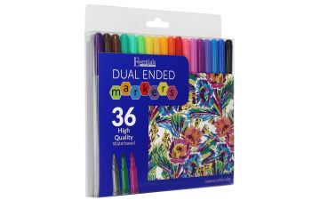 Duel-Ended Markers, 36 pack