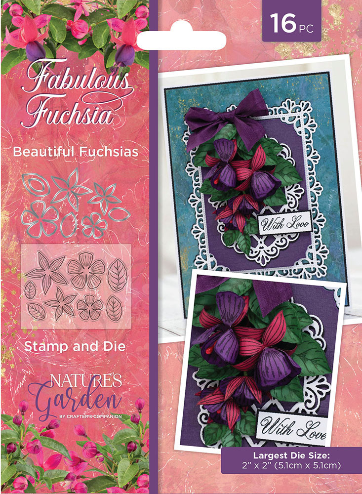 Beautiful Fuchsias Stamps & Dies