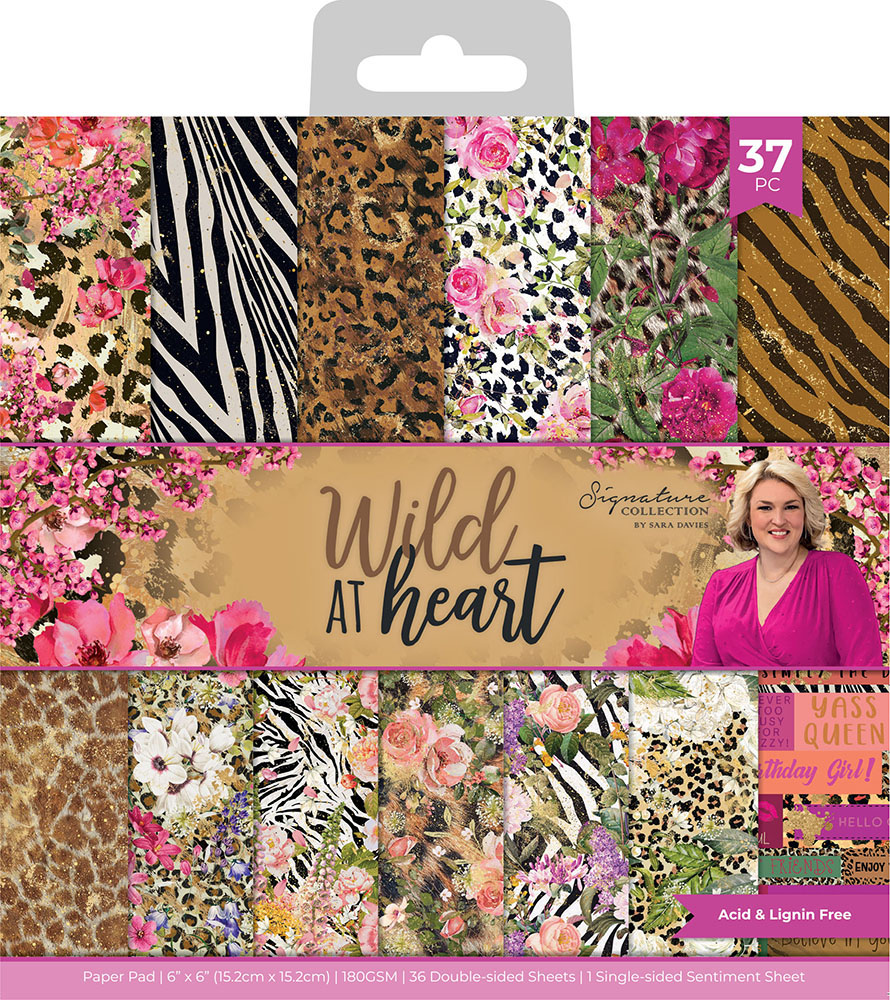 Wild at Heart 6x6 Paper Pad