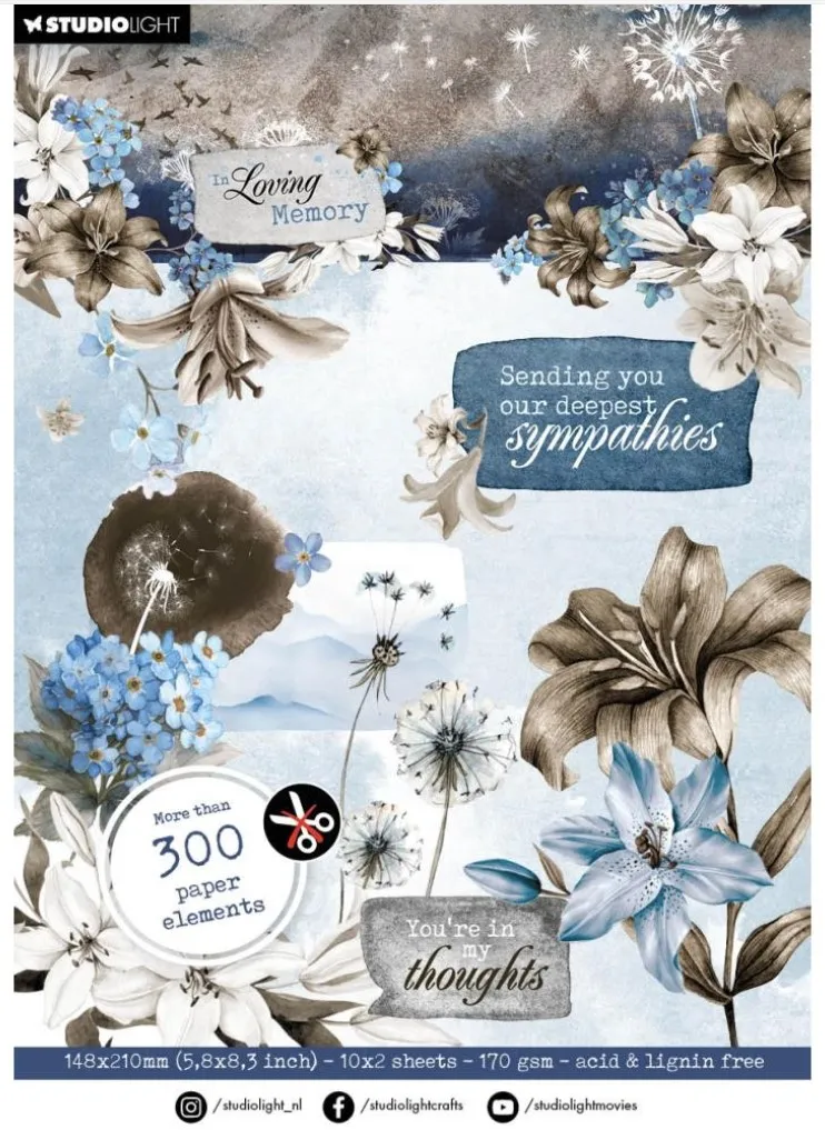 In Loving Memory Die-Cut Block