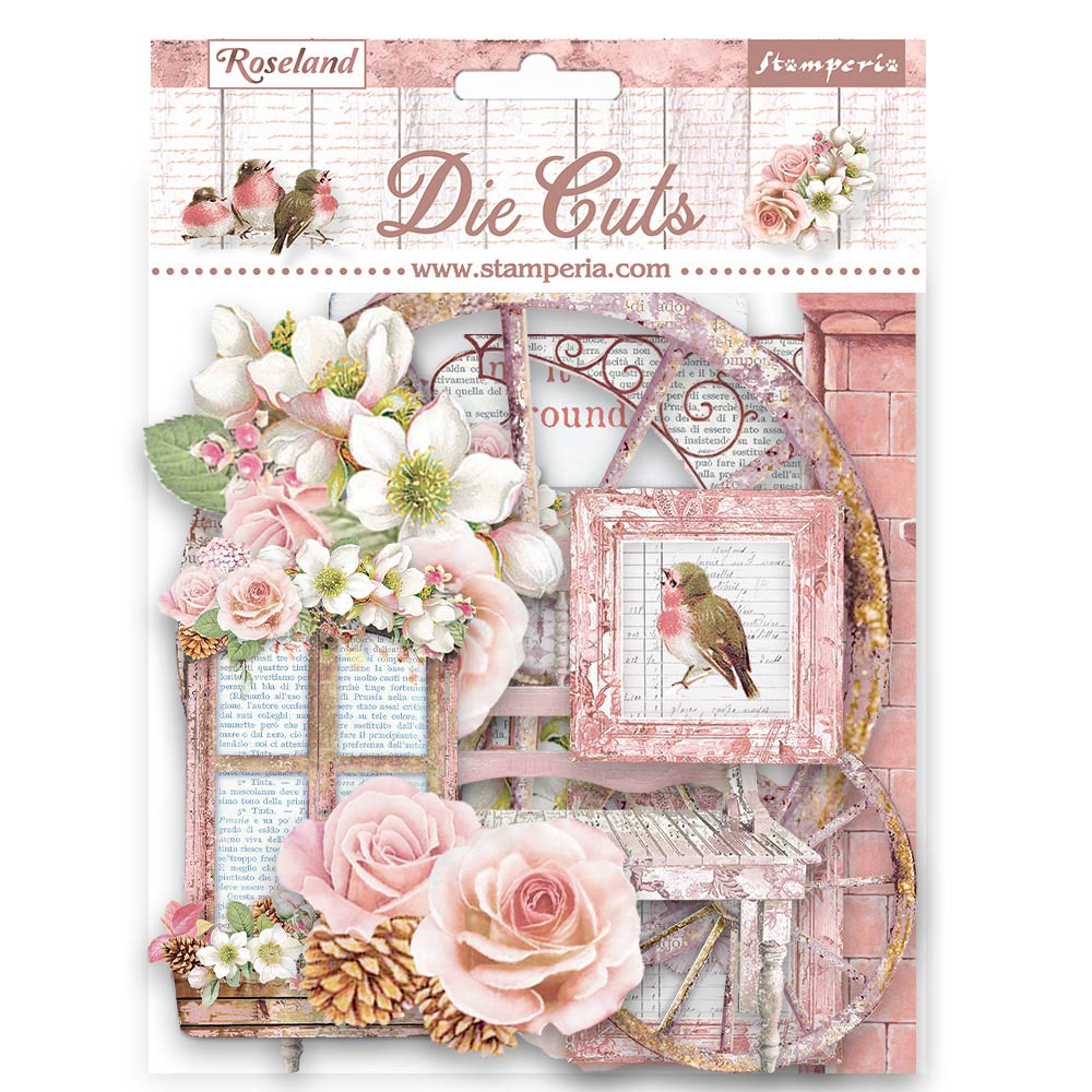 Roseland Die Cuts, 41 pieces