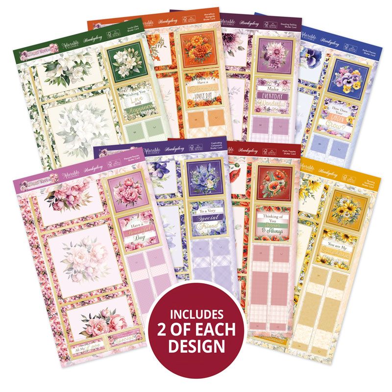 Floral Reveal Shutter Concept Card Kit