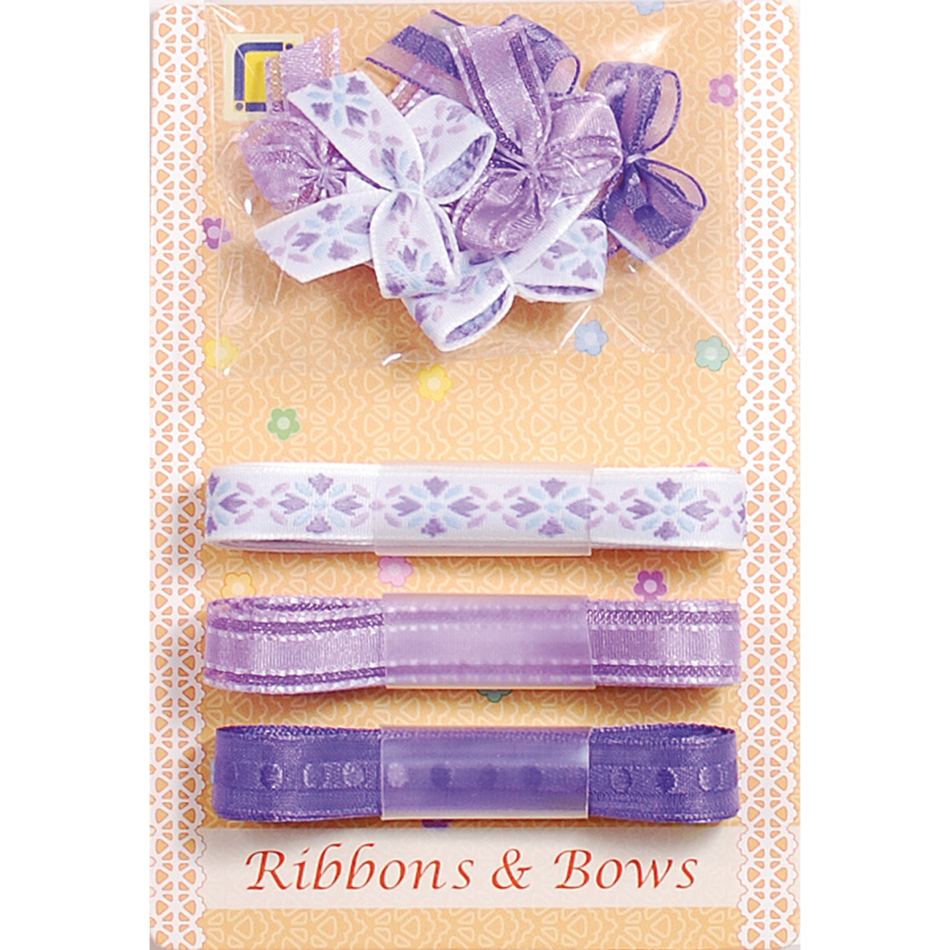 Purple Ribbons & Bows