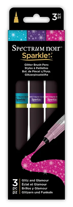 Spectrum Noir Sparkle 3pk - Glitz and Glamour
