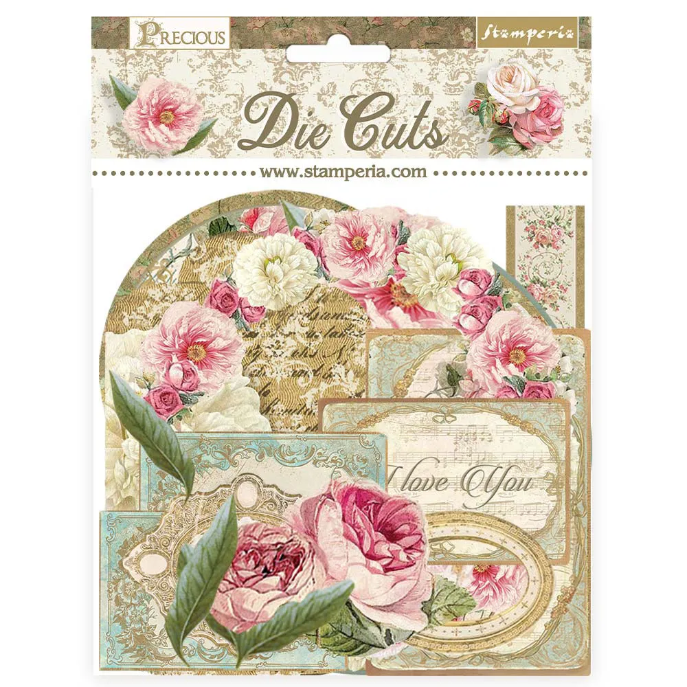 Precious Die-Cuts, 39 pieces