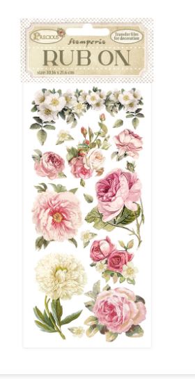 Precious Rub-Ons, Peony