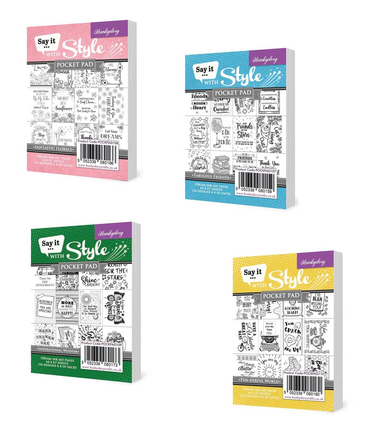 Pocket Pads by Hunkydory Money Saver