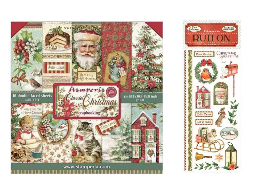 Classic Christmas by Stamperia Money Saver