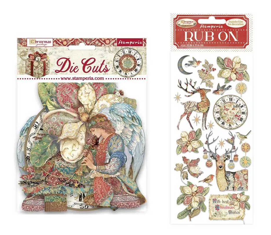 Christmas Greetings by Stamperia Money Saver