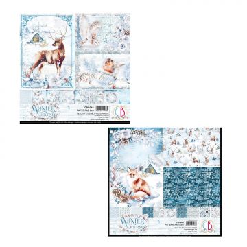 Ciao Bella Home for The Holidays Paper Sheet 12 inchx12 inch